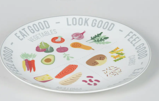 Porcelain, diameter 27 cm/10.6 inches, Matalan £3.00 Porcelain, diameter 27 cm/10.6 inches, Matalan £3.00